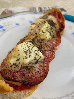 Una foto de Paninis caseros airfryer