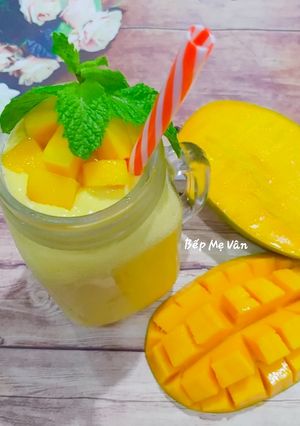 Hình của món Mango Smoothies (Sinh tố xoài).
