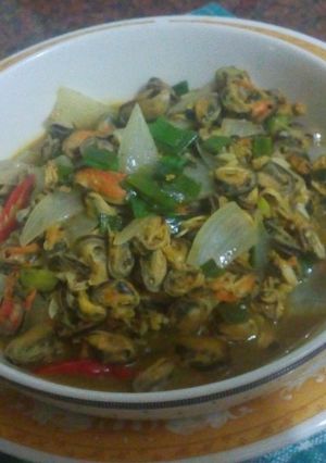 Foto resep Tumis Kerang Asam Manis