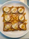 Banana honey toast เมนูง่ายๆ จากเซเว่น 7-11