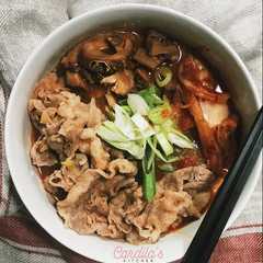 A picture of KIMCHI RAMEN (Homemade).