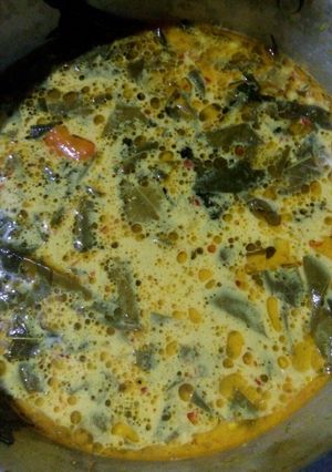 Foto resep Sayur daun singkong bumbu kuning