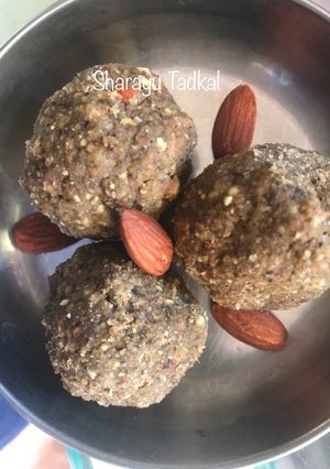 A picture of Hadson meva Ladoo.