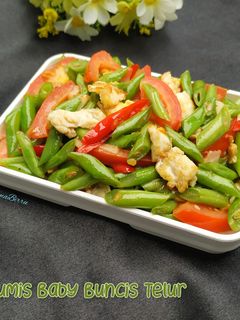 Foto resep Tumis Baby Buncis Telur