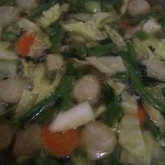 รูปของ Sup baso sayur