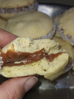 Una foto de Alfajores de maicena sin manteca