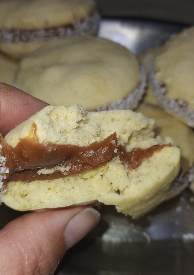 Una foto de Alfajores de maicena sin manteca