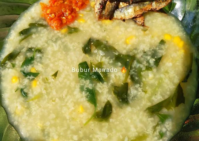 Cara Gampang Menyiapkan Bubur Manado rumahan yang Enak Banget