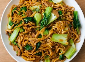 Foto resep Mie Goreng Bakso Simple