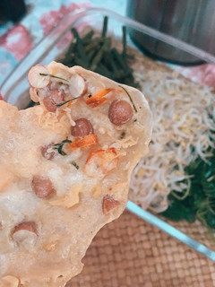 Foto resep Peyek kacang pedes
