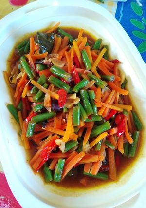 Foto resep Asem-asem Buncis Wortel