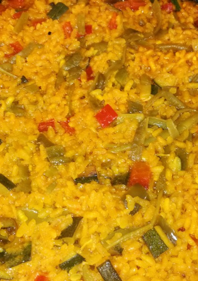 Una foto de Arroz con verduritas