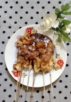 Foto resep Sate Tahu ala Bunda Faa