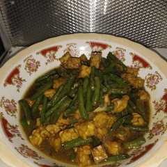 รูปของ Kacang Panjang Tempe Kecap