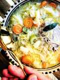 Sopa de pollo con fideos en Moulinex Companion