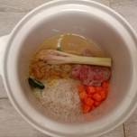 Soto daging plus wortel(bubur MPASI 6+)