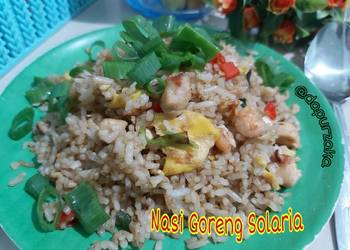 Mudah Cepat Memasak 151 》Nasi Goreng Solaria Nikmat Lezat