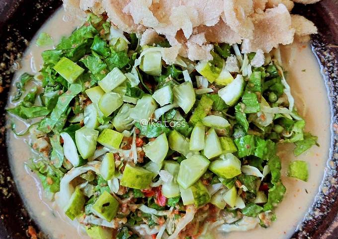 Resep KAREDOK atau LOTEK, Lezat