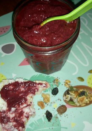 Una foto de Mermelada de frutillas súper diet.#mirecetario
