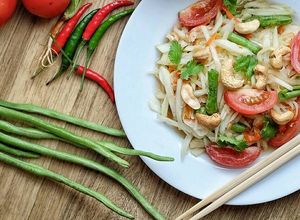 Foto resep Som Tam atau Papaya Salad