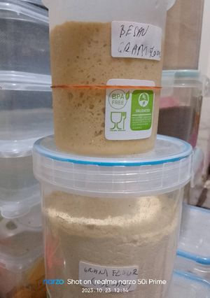 Foto resep Levain Gram Flour / Besan