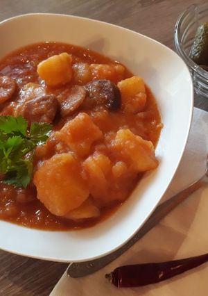 Paprikás krumpli recept fotója