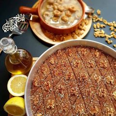 A picture of Kibbet rahib in a tray.