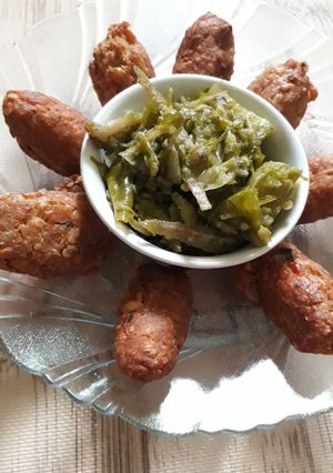 Foto resep Mendol cocol sambal ijo teri