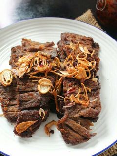 Foto resep Gepuk daging sapi