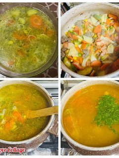 صورة لوصفة شوربة الخضار