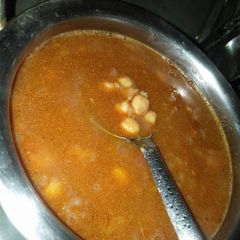 A picture of Chole masala.