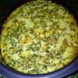 Quiché de bacon y queso