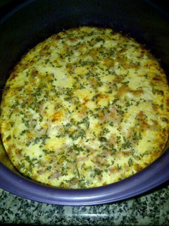 Una foto de Quiché de bacon y queso
