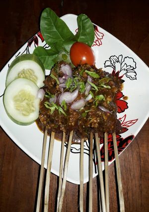 Foto resep Sate sapi ala Asih ibune wibire