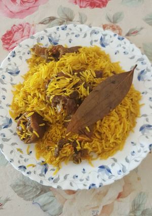 صورة لوصفة برياني لحم