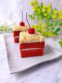 Foto resep Red Velvet Cake Kukus