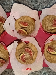 Una foto de Muffins de higos