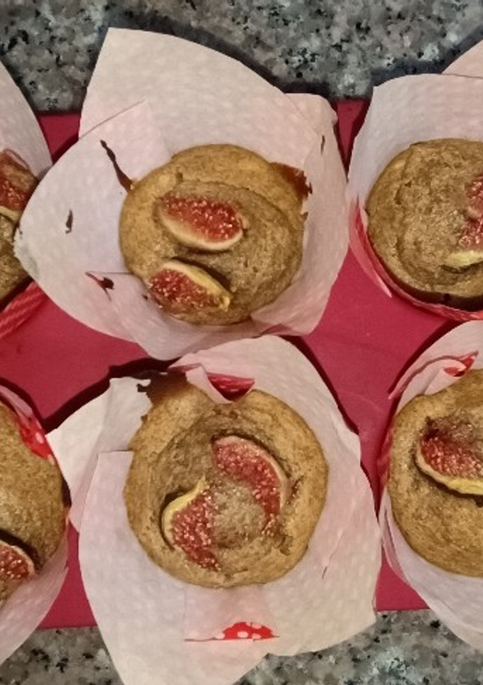 Una foto de Muffins de higos