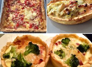 Une photo de Quiche sans gluten et sans lactose
