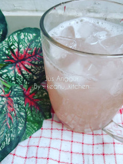 Foto resep 132. Jus Anggur