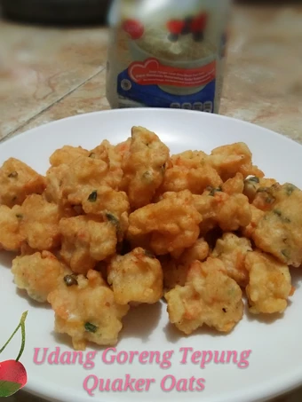 Cara Mudah Membikin Resep Udang Goreng Tepung with Quaker Oats yang Lezat Sekali Anti Ribet, Bikin Ngiler