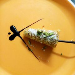 A picture of Mava kulfi in summer.