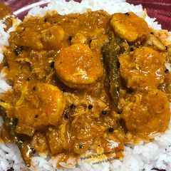 A picture of Kerala Style Prawns Curry.