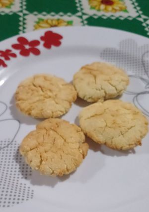 Una foto de Galletas de coco, harina de almendras y limón sin TACC
