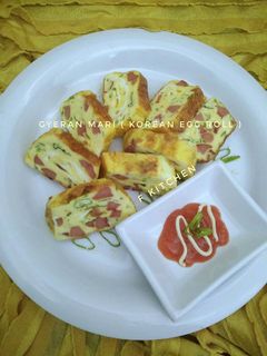 Foto resep Gyeran Mari (Korean Egg Roll / no salt)