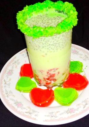 A picture of Faluda shake.