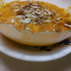 A picture of Mango Halwa 🥭.