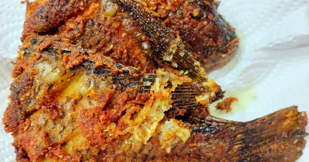 Ikan Nila Goreng Bumbu Marinasi Rasa mantul, tanpa Ribet harus bikin dadakan
