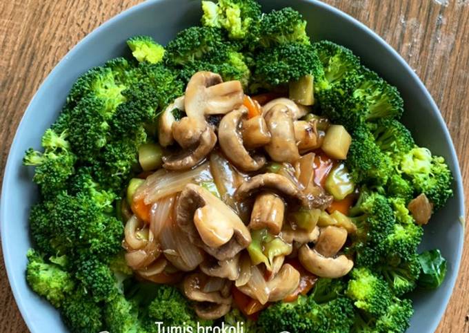 Tumis brokoli foto resep utama