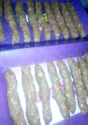 A picture of Frozen kabab.